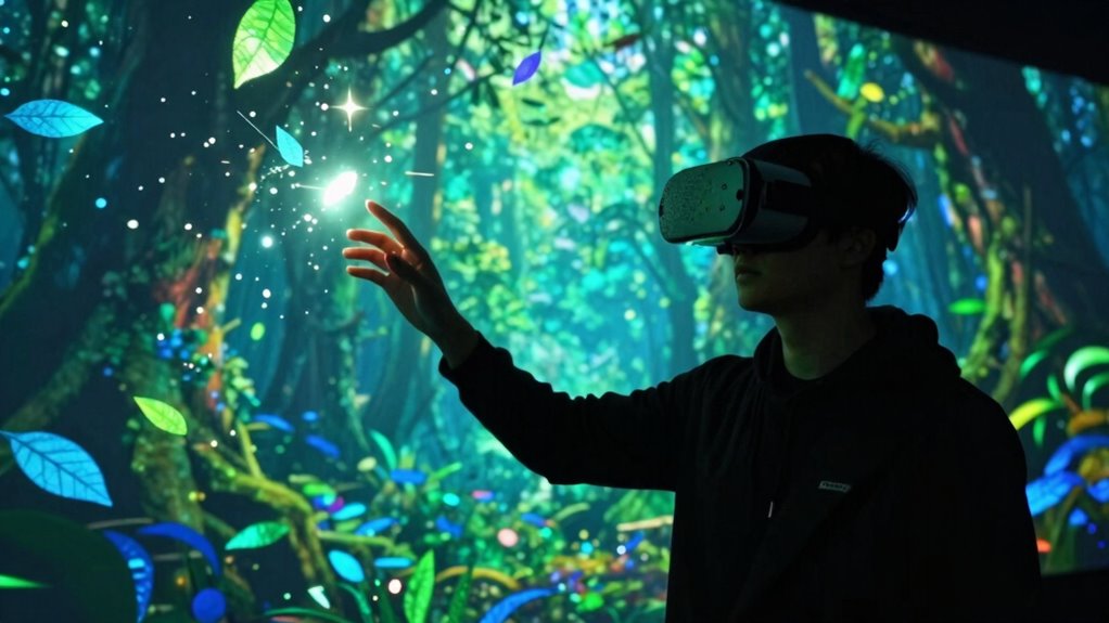 immersive virtual reality experience