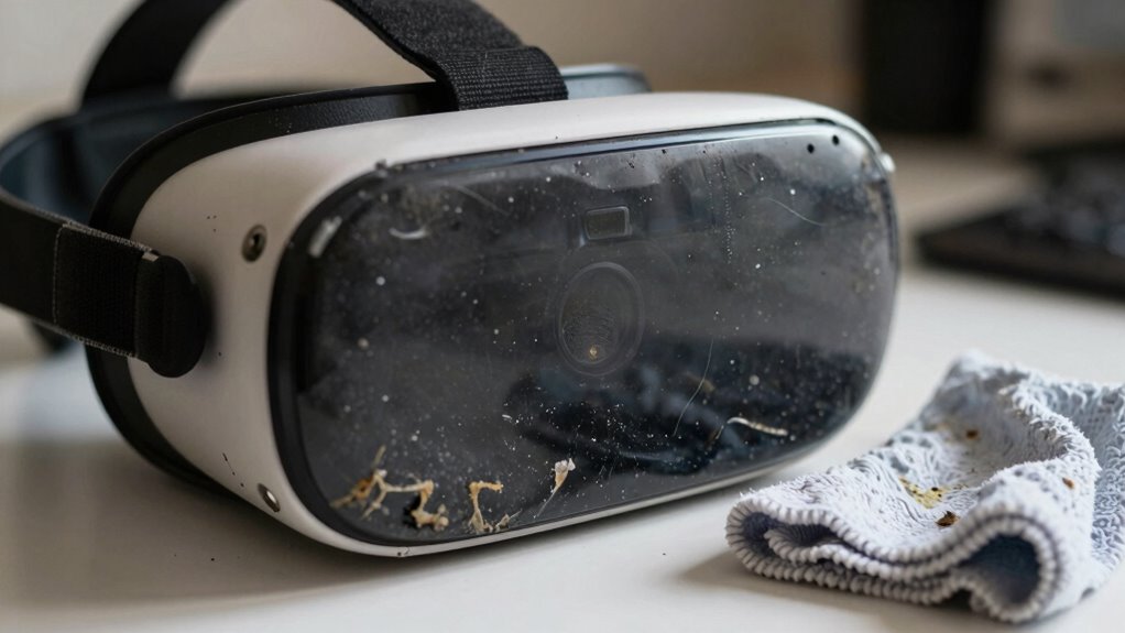 maintain vr gear hygiene regularly