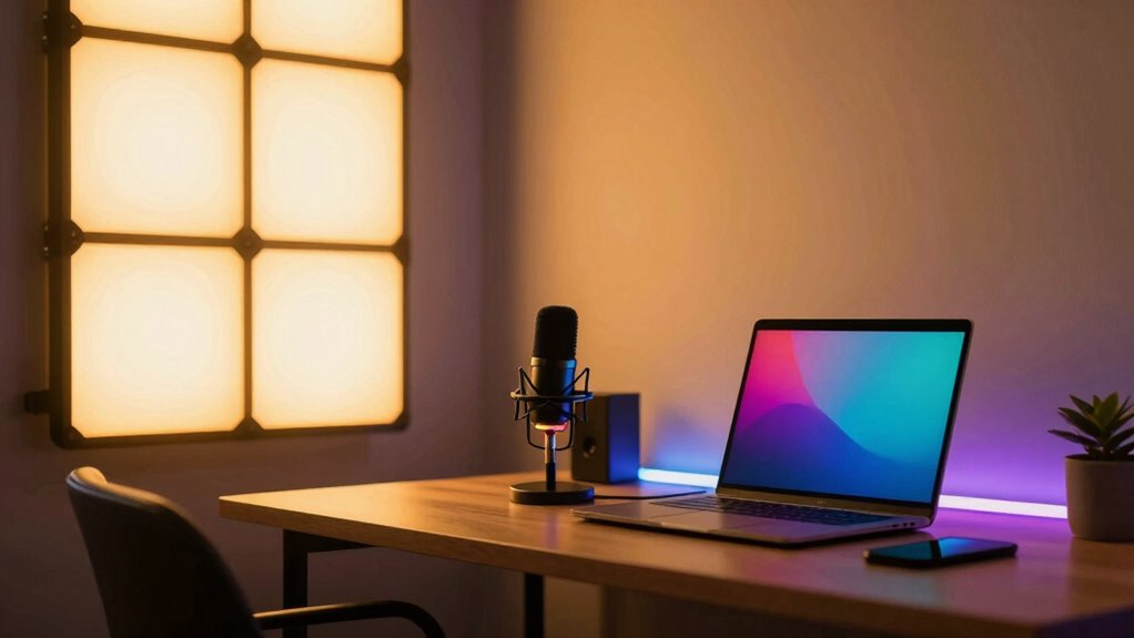 optimal lighting enhances professional appearance