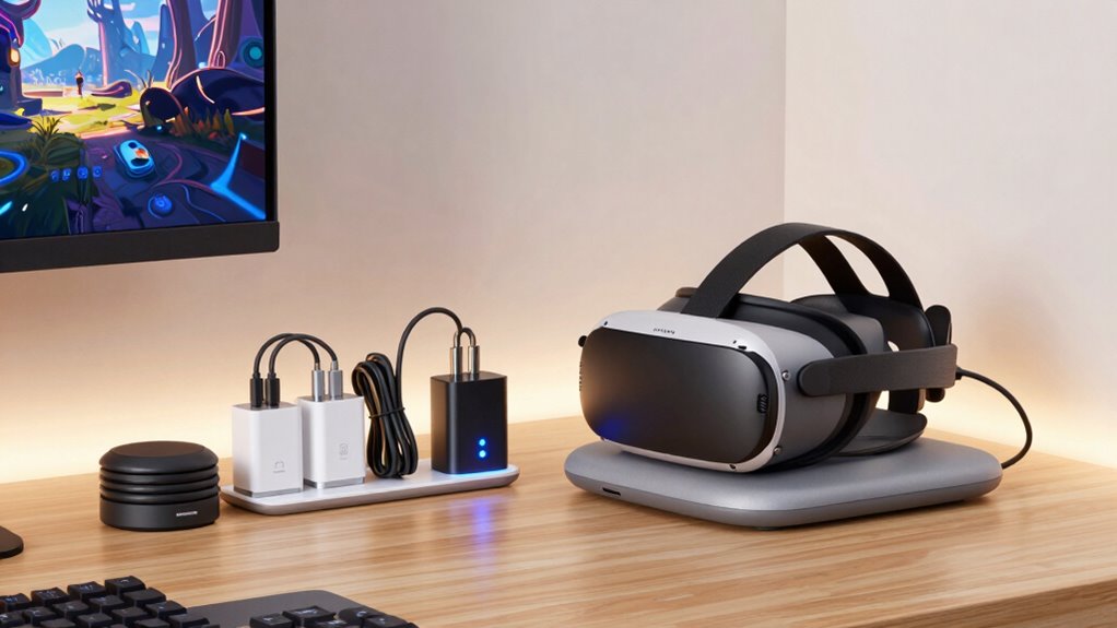 optimal vr charging setup