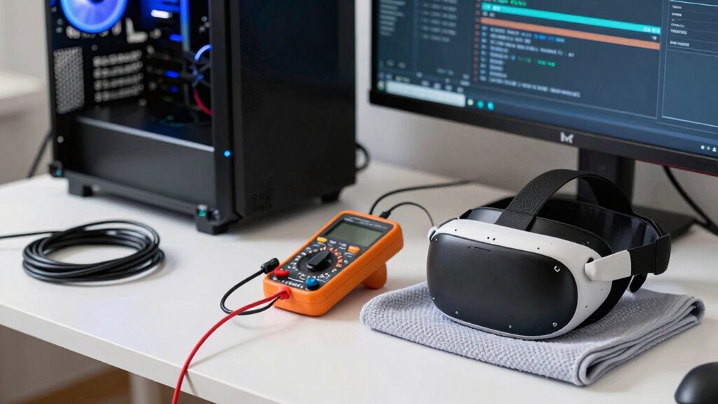 optimize vr setup routine