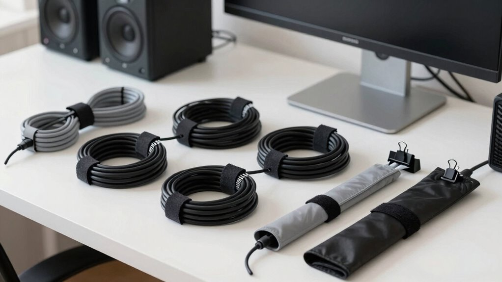 organize cables before expanding