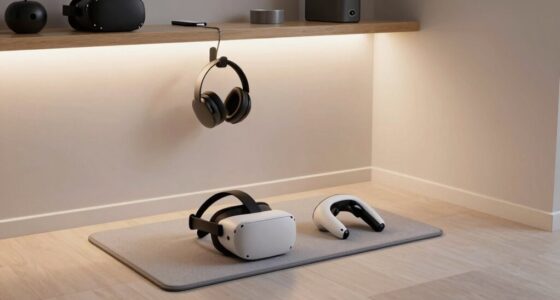 organize vr space neatly