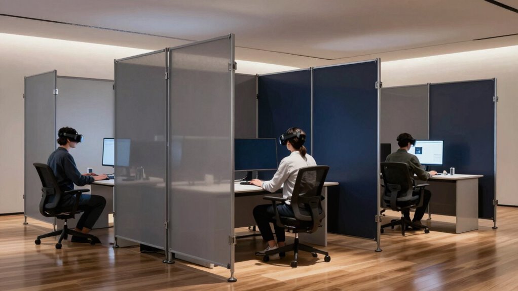 partitioning shared vr spaces