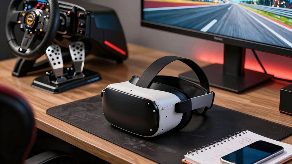 preparing vr sim racing