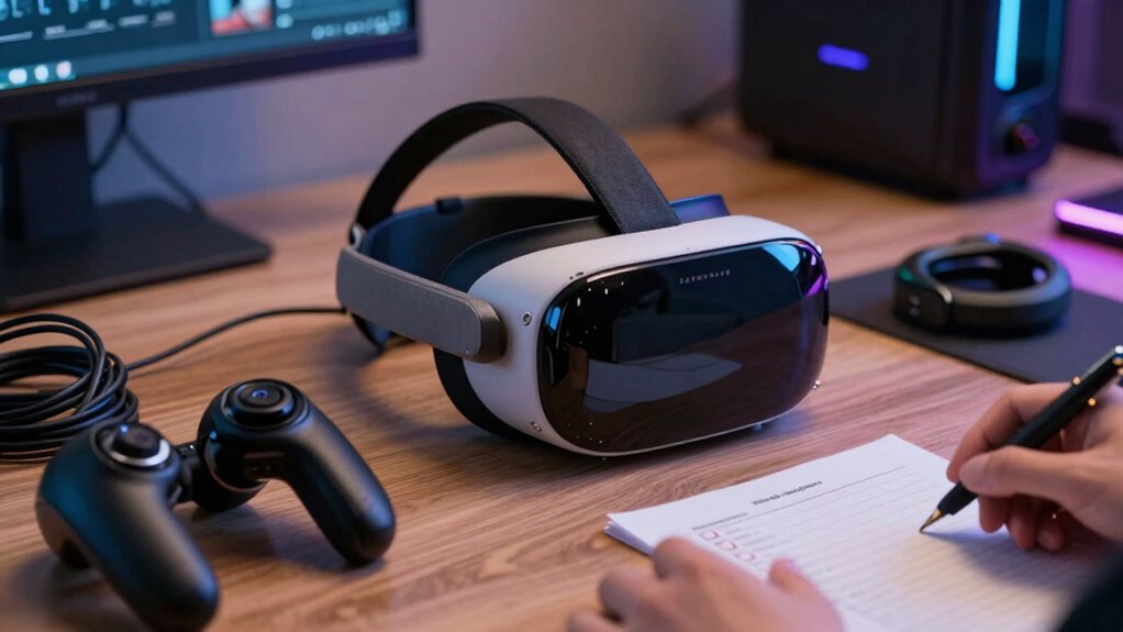 prioritize essential vr accessories