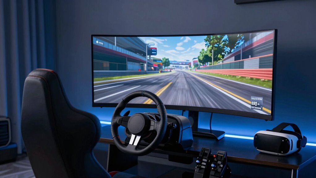 reduce vr racing overwhelm