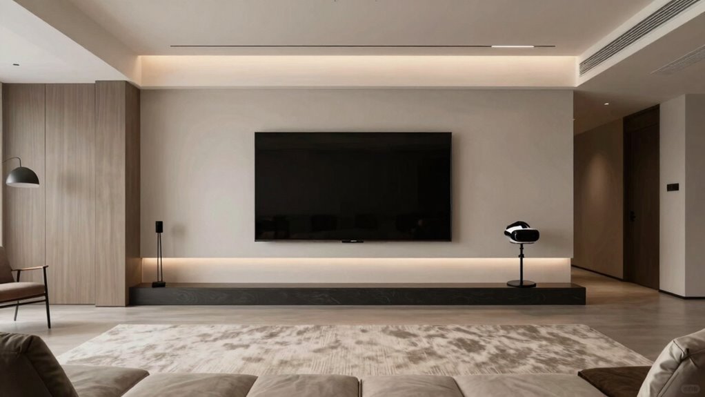 room layout and lighting