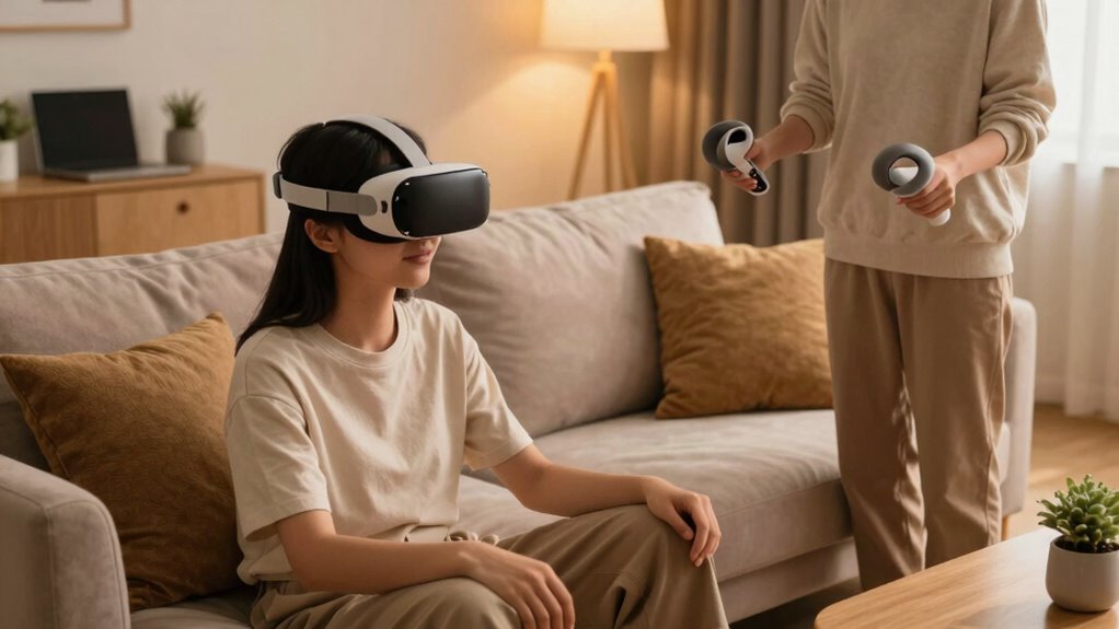 shared comfortable vr environment