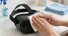 streamlined vr cleaning routine
