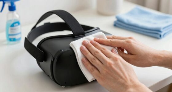streamlined vr cleaning routine