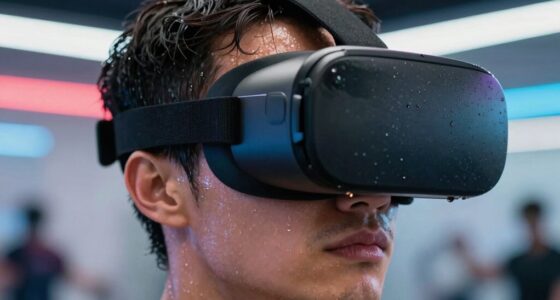 sweat control enhances vr comfort