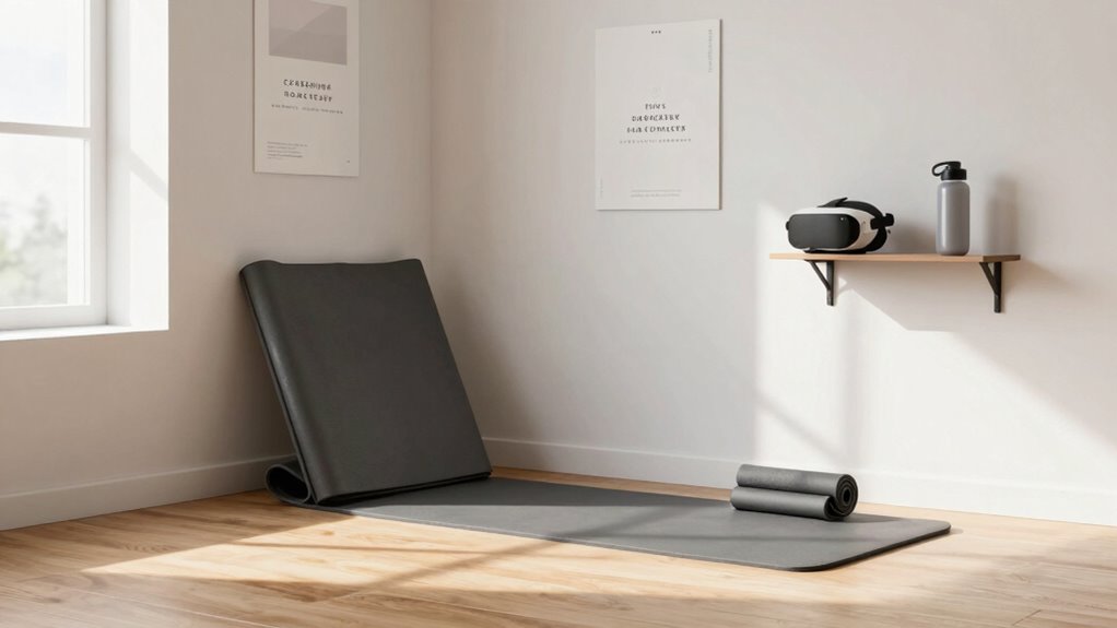 vr compatible fitness corner design