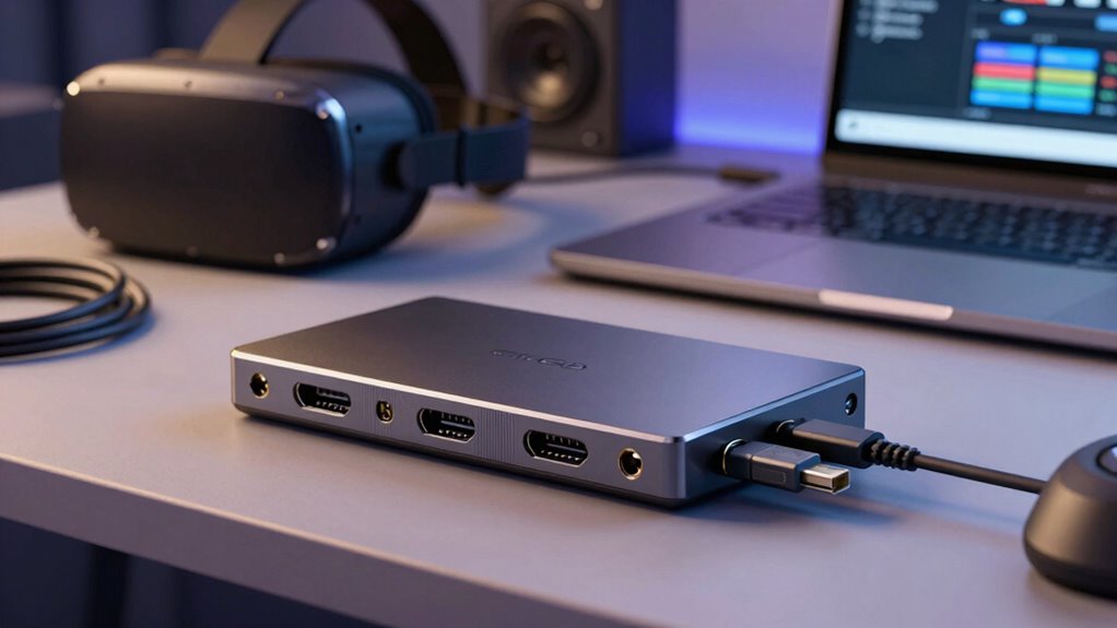 vr streaming capture options