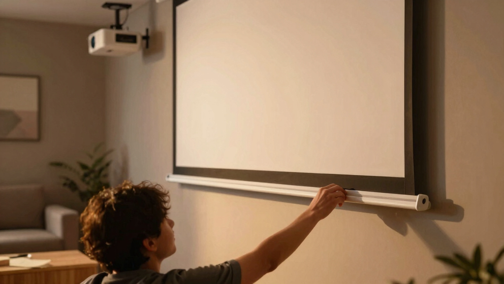 11 Best Motorized Projector Screens for Media Rooms in 2026