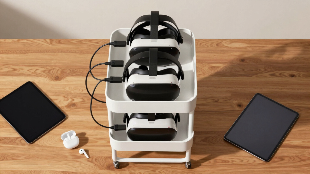 5 Best Charging Carts for Multiple VR Devices in 2026