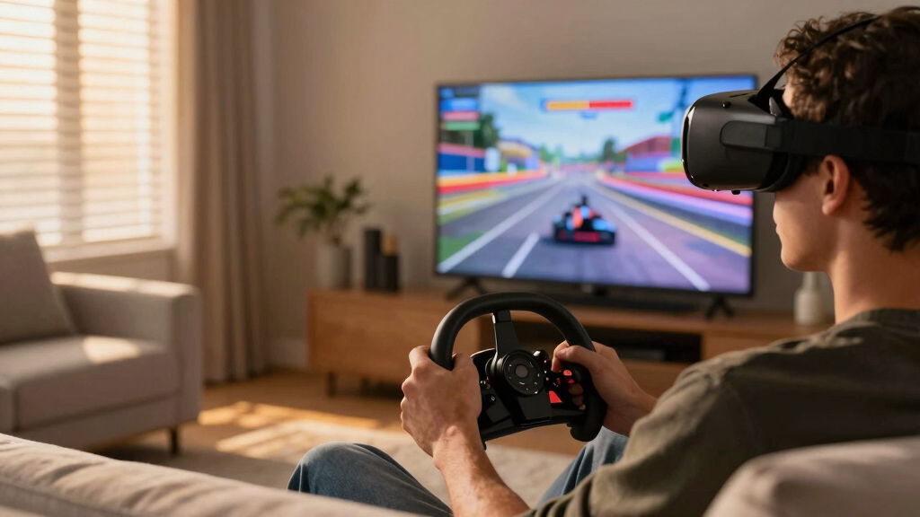 I developed this game, Kart racing pro. Would you like to play