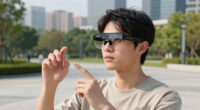 ‘MemoMind One’ Display Smart Glasses Blast Past $500K Crowdfunding Mark