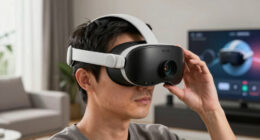 Regular VIVE Pro GearVR lens adapter modified for VIVE Pro Eye, with eye tracking still working