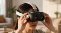 Regular VIVE Pro GearVR lens adapter modified for VIVE Pro Eye, with eye tracking still working