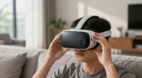 Through-the-lens Comparison: VIVE Pro Eye Stock Fresnel Vs GearVR Lens Mod Vs VIVE XR Elite