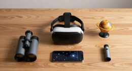 Visiting the stars (and planets, and telescopes) in VR