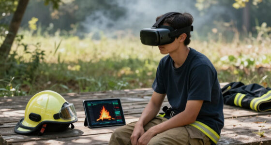 Can Virtual Reality Help People Fight Fires? This Master's Student Is Hoping To Find Out