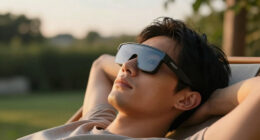 I spent hours relaxing in my Xreal xbx smart glasses on my honeymoon — they’re stylish, boast incredible image quality, and are my new favorite affordable wearable