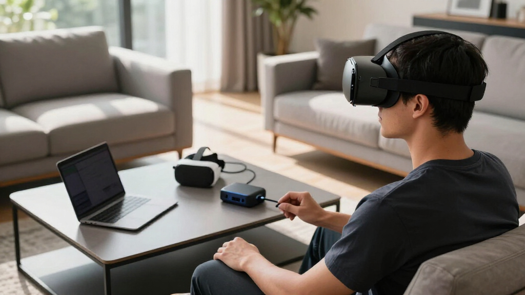 Virtual Desktop Beta Adds Wired USB Support On Quest Headsets