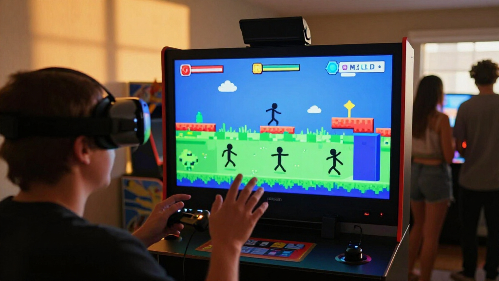 A Stickman Game Made With AI Became An Arcade In Hours