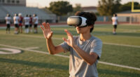 College Football Program Utilizing Virtual Reality Headset | 28/22 News