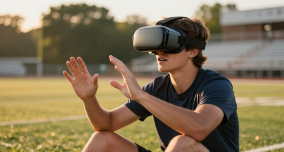 College Football Program Utilizing Virtual Reality Headset
