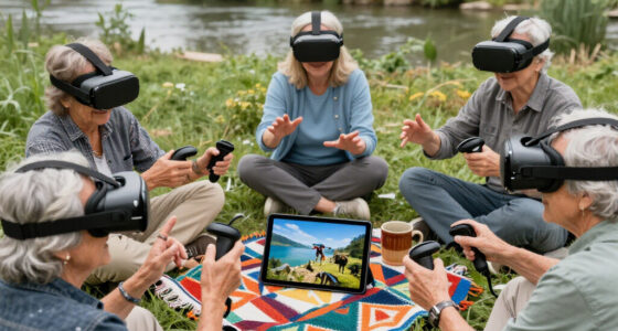 Riverside Senior Center Patrons Skydive, Go To The Zoo — Via Virtual Reality