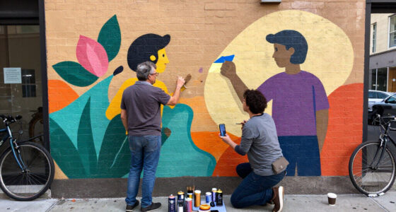 UNC Professor, Muralist Helps Bring 16Th Street To Life As Part Of 3Rd WeldWalls Festival