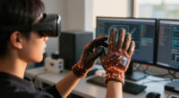 Weaving The Future Of Virtual And Augmented Reality With Triboelectric Fibers For Self-powered Sensing