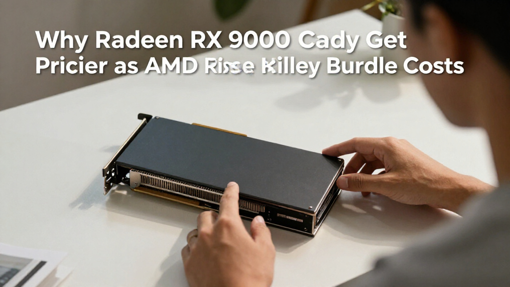 Why Radeon RX 9000 Cards May Get Pricier As AMD Raises Memory Bundle Costs